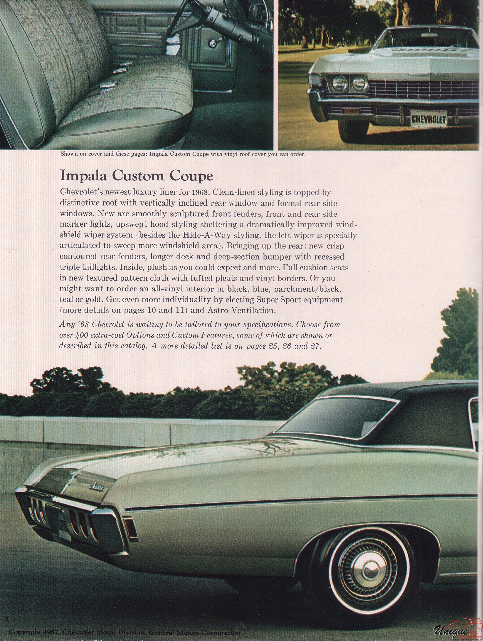 1968 Chevrolet Full-Size Brochure Page 25